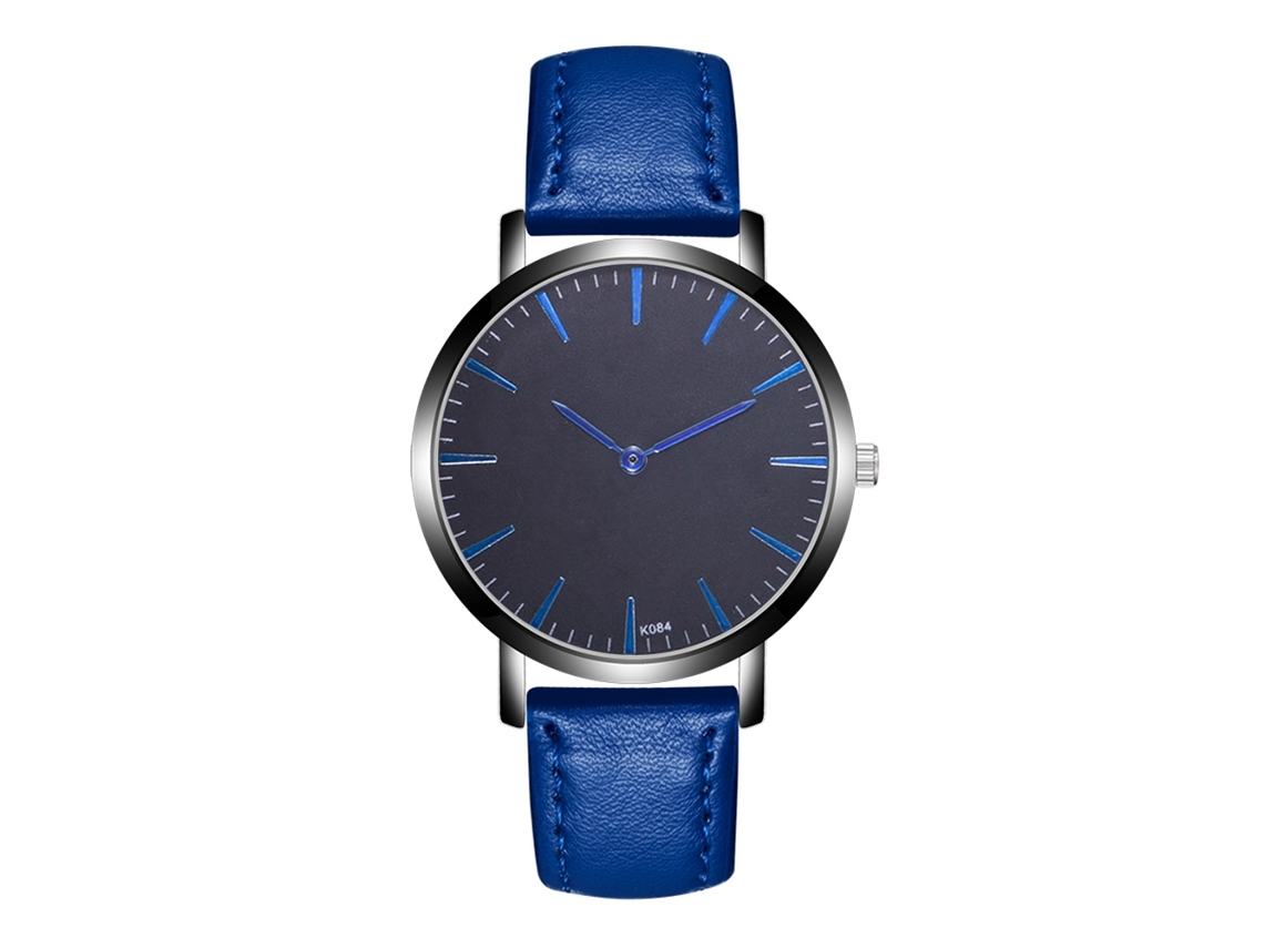 Reloj De Pulsera Para Hombre Zhoulianfa K084 Azul De Movimiento De Cuarzo