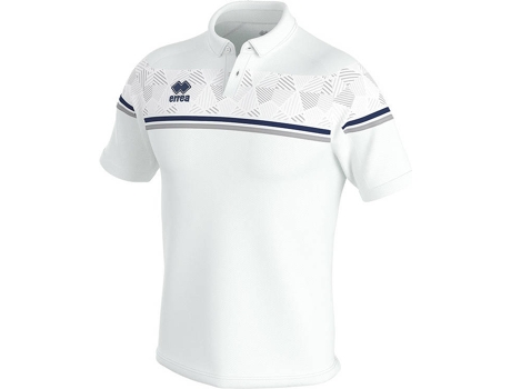Polo para Hombre ERREA dominic Azul, Blanco, Gris para Multideportes (XXL)
