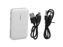 Transmisor y receptor Bluetooth 2 en 1 con entrada auxiliar de 3,5 mm, adaptador Bluetooth inalámbrico para coche y TV.