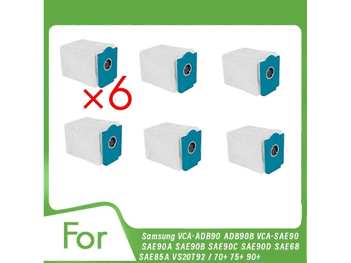 6 Pcs Dust Bag Vca-adb90/adb90b/vca-sae90 Sae90a//d/sae68/sae85a/vs20t92 / 70+/75+/90+ Sweeper