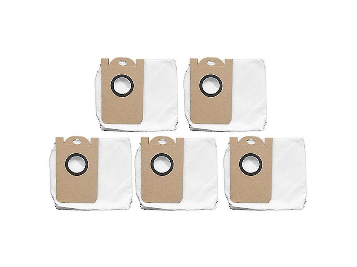 Bolsa Fasst Octopus para aspiradora robot S9, capacidad de 3 litros, hasta 1 mes de duración de la batería, material no tejido y meltblown, 5 unidades.