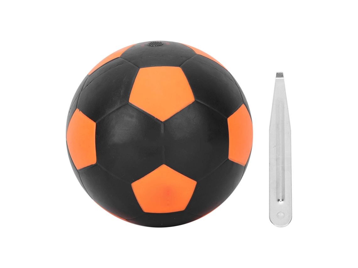 Balón De Fútbol Inflable De Goma Con Luces Led Brillantes Y Batería Integrada.