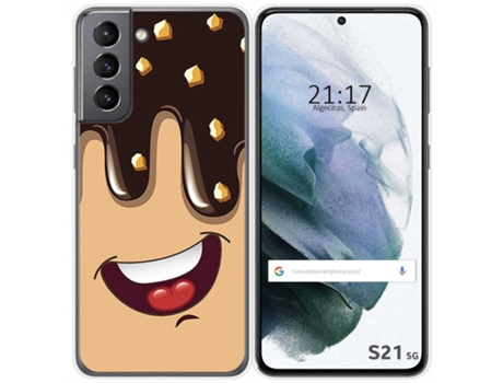 Carcasa Samsung Galaxy S21 5G TUMUNDOSMARTPHONE Dibujos Multicolor