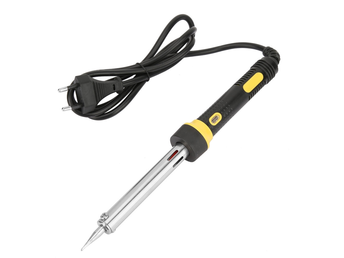 Herramienta de soldadura eléctrica de 80 W con pistola de calentamiento rápido y punta sin plomo.
