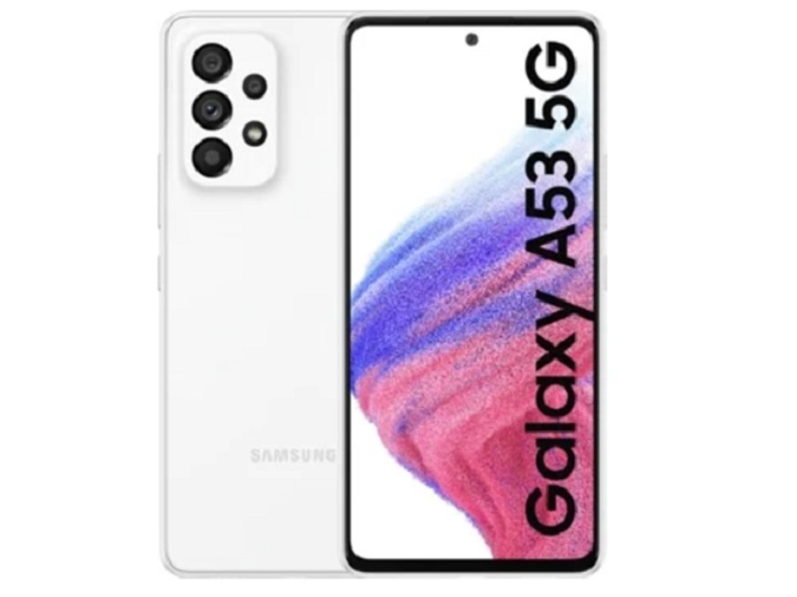 Smartphone SAMSUNG Galaxy A53 5G (Reacondicionado Como Nuevo - 6.5'' - 128 GB - Blanco)