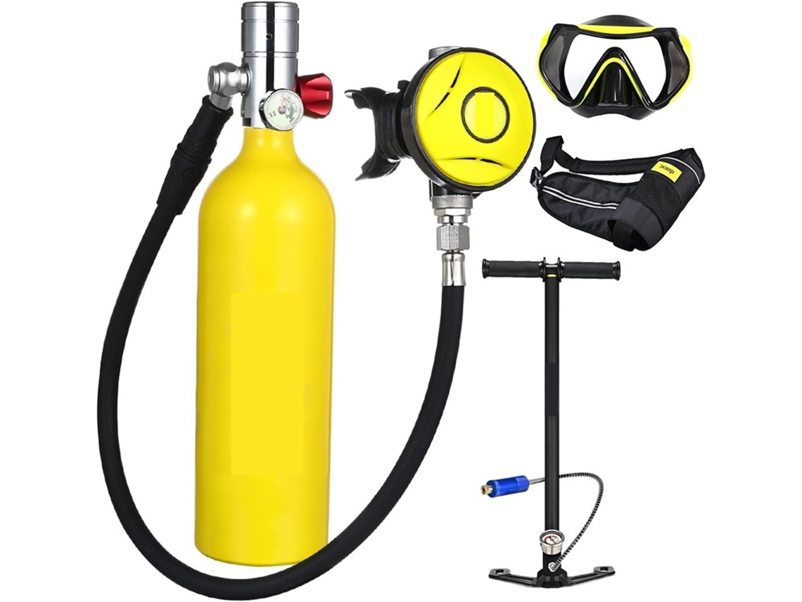 Minicilindro de oxígeno SFUSHOS para buceo