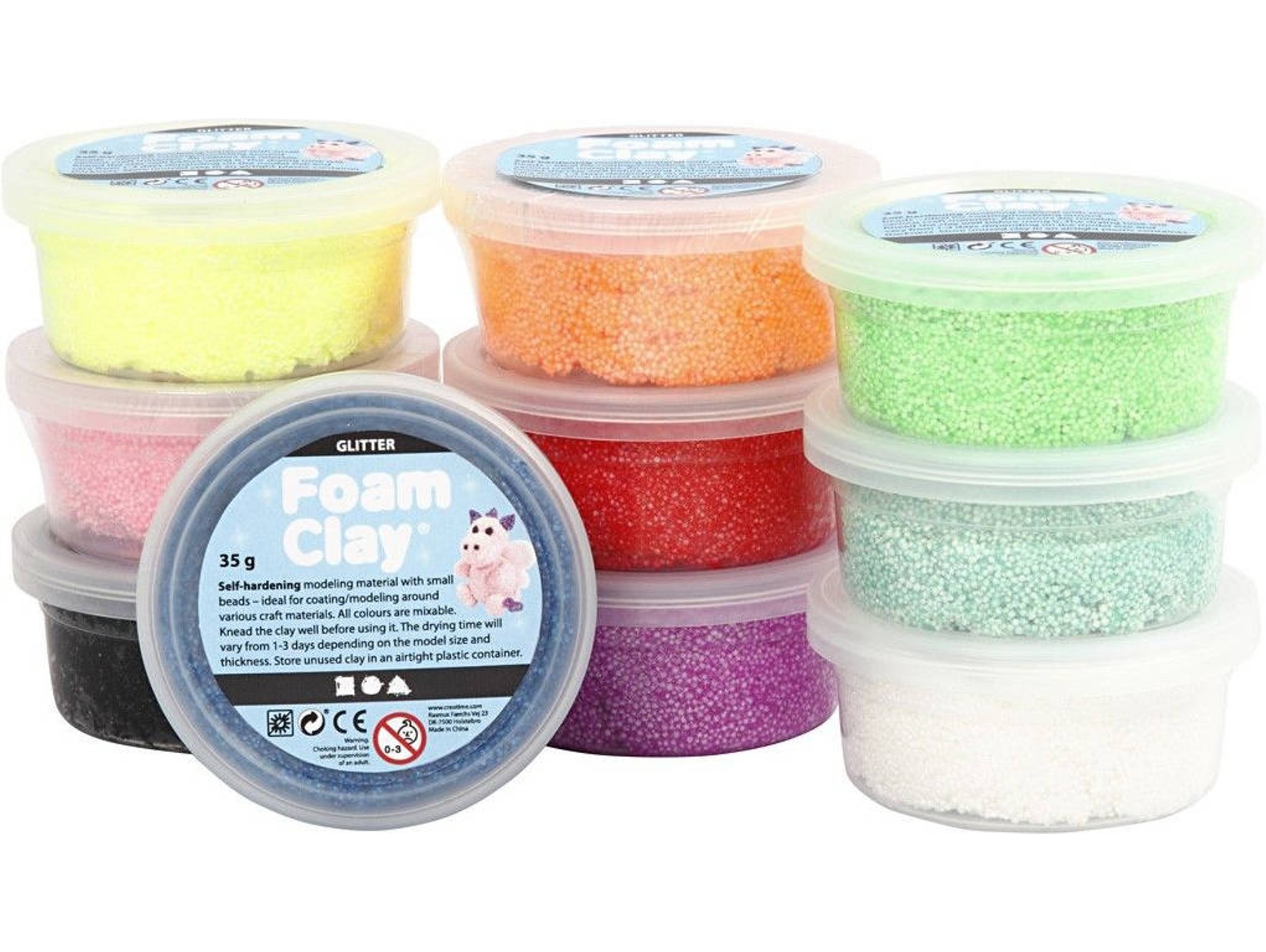 Slime CREATIV COMPANY 78890 Cerámica Multicolor 350 g