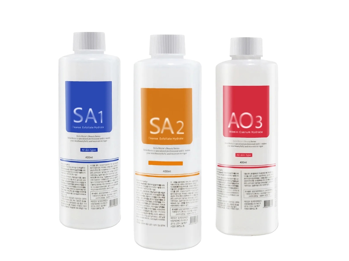 Solución Aqua Peeling para rejuvenecimiento de la piel, 400 ml, exfoliante e hidratante, 400 ml, OEM