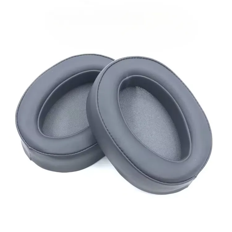 Almohadillas De Repuesto Para Auriculares Sony Mdr-100abn / Wh-h900n (1 Par), Tejido De Piel Proteínica. Gris Czhhmart