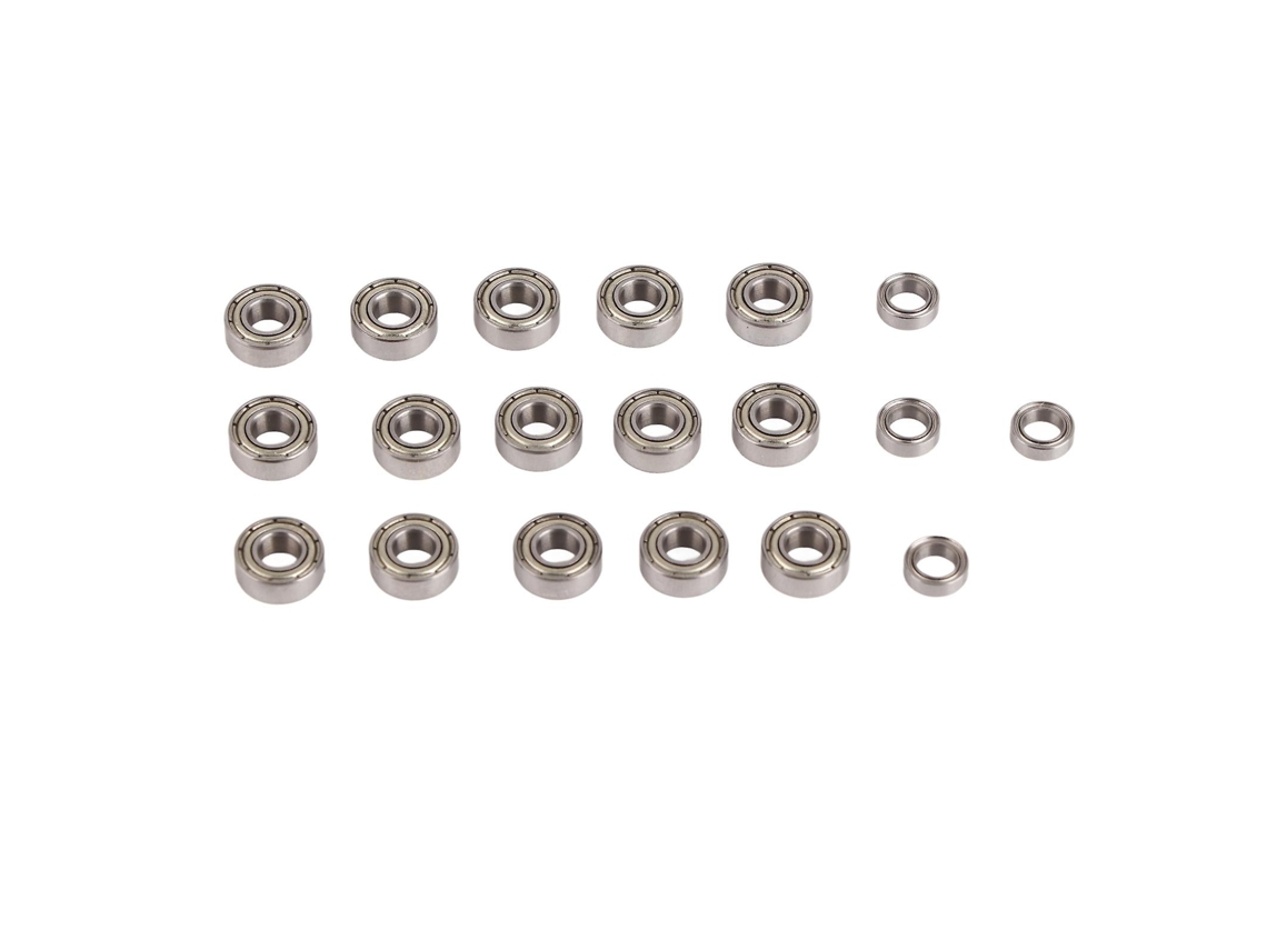 Kit de 19 rodamientos sellados para coche RC Traxxas 1/10 2wdvayotoy