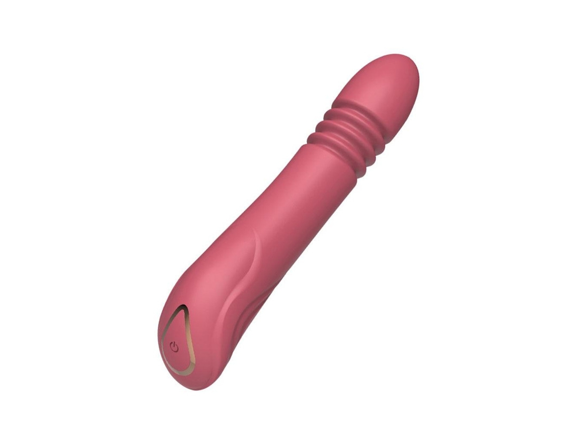 Vibrador Telescpico Automtico Con 10 Modos De Vibracin Y Telescpico De 3 Frecuencias (rojo) Yizhood