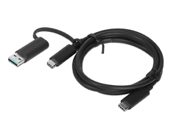 Cable LENOVO 03X7470 USB 1m USB A/USB C USB C Negro