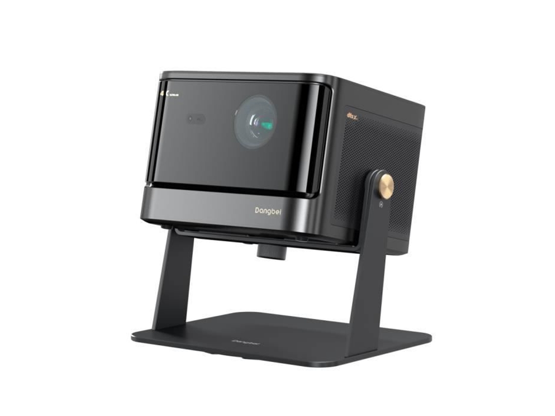Proyector láser World 4K con soporte de mesa Google TV 2.450 lúmenes Iso Audio Dolby Dts:X