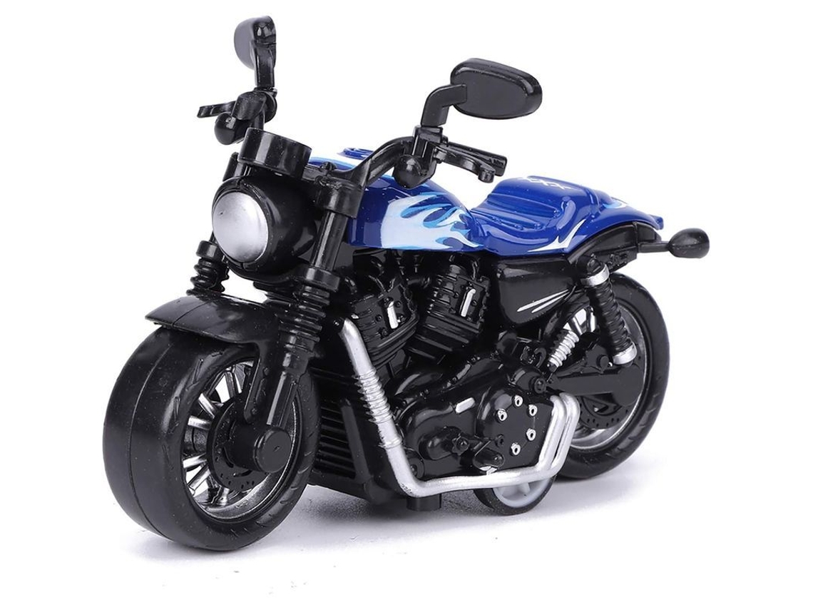 Juguete De Locomotora De Aleación, Motocicleta, Simulación, Coche De Alta Resistencia Para Niños, Juguetes Inteligentes