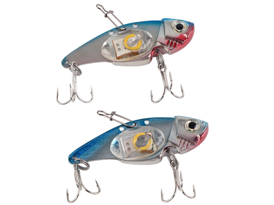 2026rebe-2 Piezas Luz Led Submarina Para Pesca Señuelo Atractor Bait Herramienta Accesorios De Pesca Nocturna