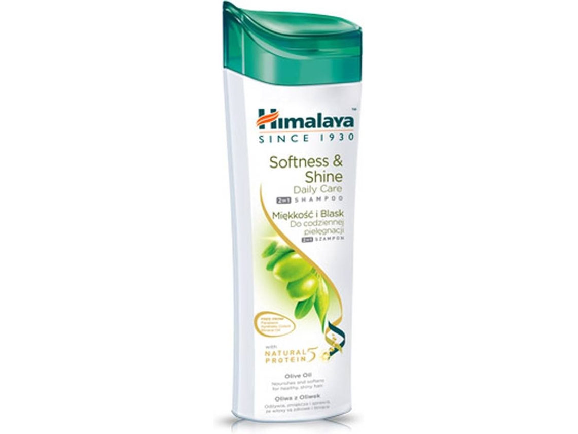 Champú HIMALAYA HERBALS Cuidado Diario Suavidad y Brillo (400 ml)