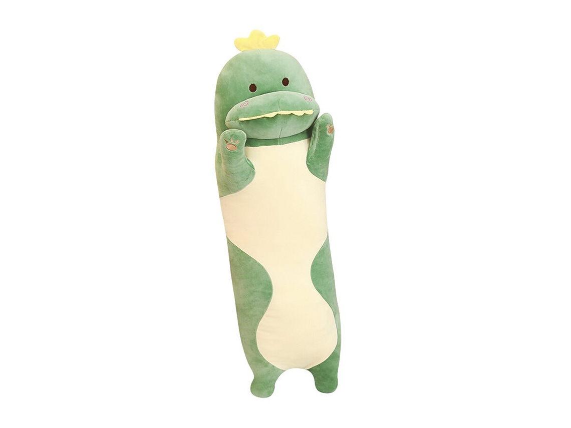 Almohada Extrasuave Y Mullida Diseño Dinosaurio 70cm.