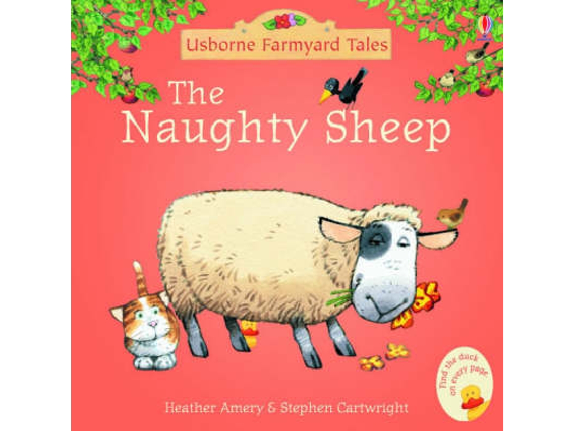 Livro the naughty sheep de heather amery (inglês)