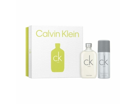 Set de Perfume Unisex Calvin Klein Ck One 2 Piezas