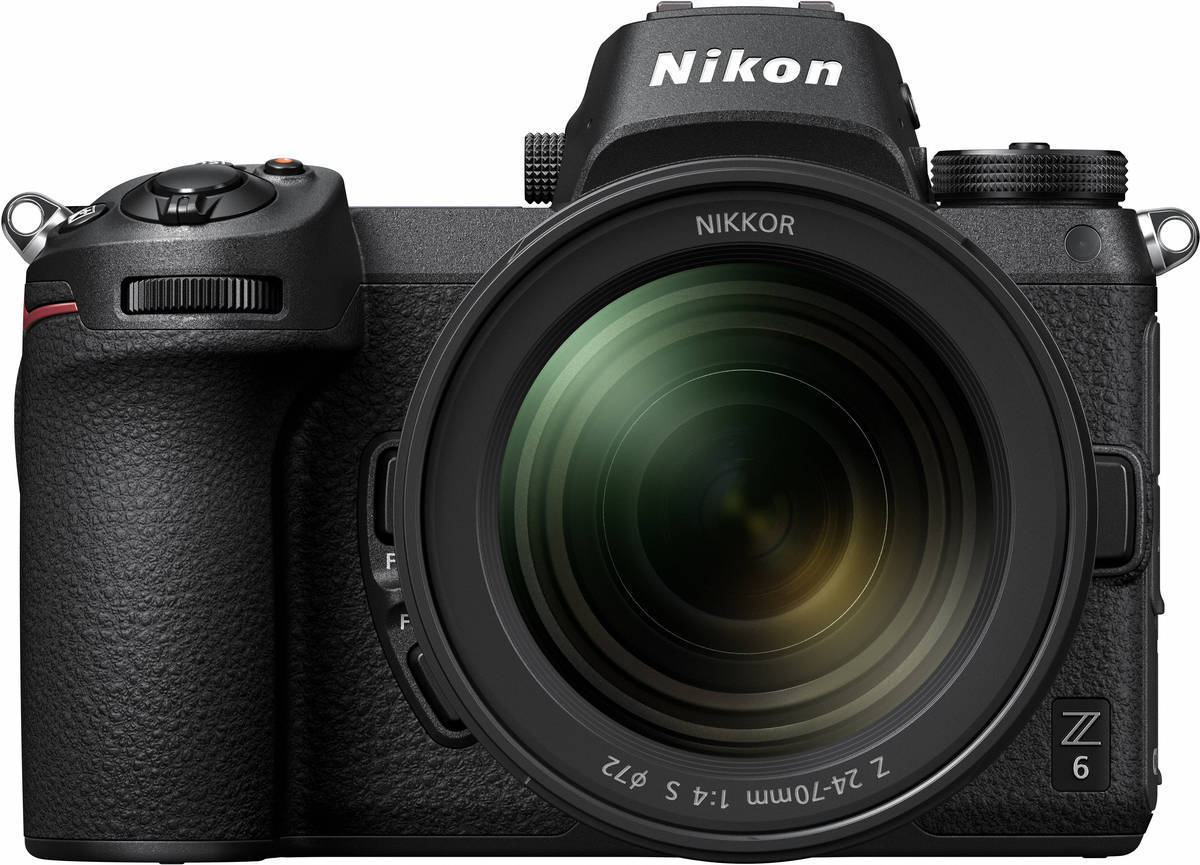 Cámara Mirrorless NIKON Z6 24-70MM (24.5 MP - Sensor: Full-Frame - ISO: 100 a 51 200)