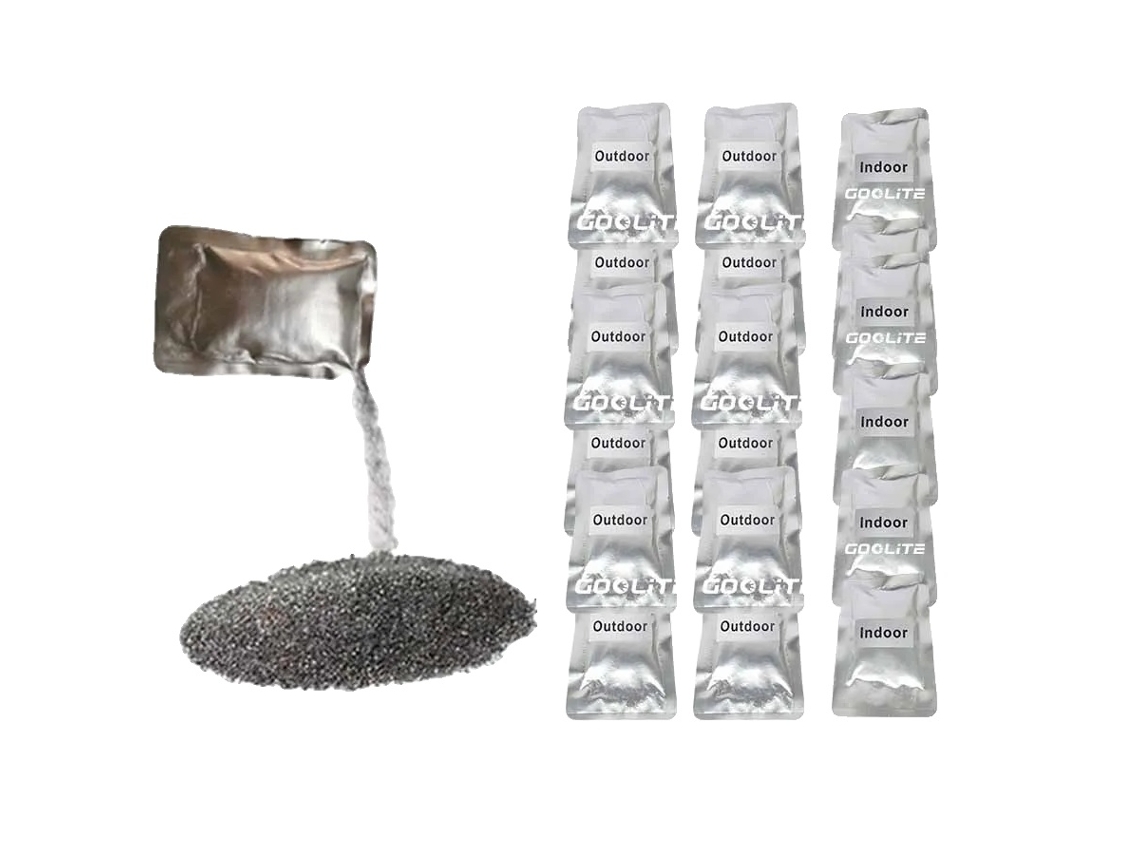 Polvo de chispa fría, 100 g por paquete, certificado CE, 40 bolsas, interior 3M OEM