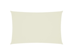 Maison Exclusive - Toldo De Vela Rectangular Tela Oxford Color Crema 2,5x5 M