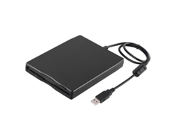 Unidad De Disco Floppy Externa Usb 3.5 Pulgadas Portátil Plug And Play Bajo Ruido Para Pc Laptop Negro