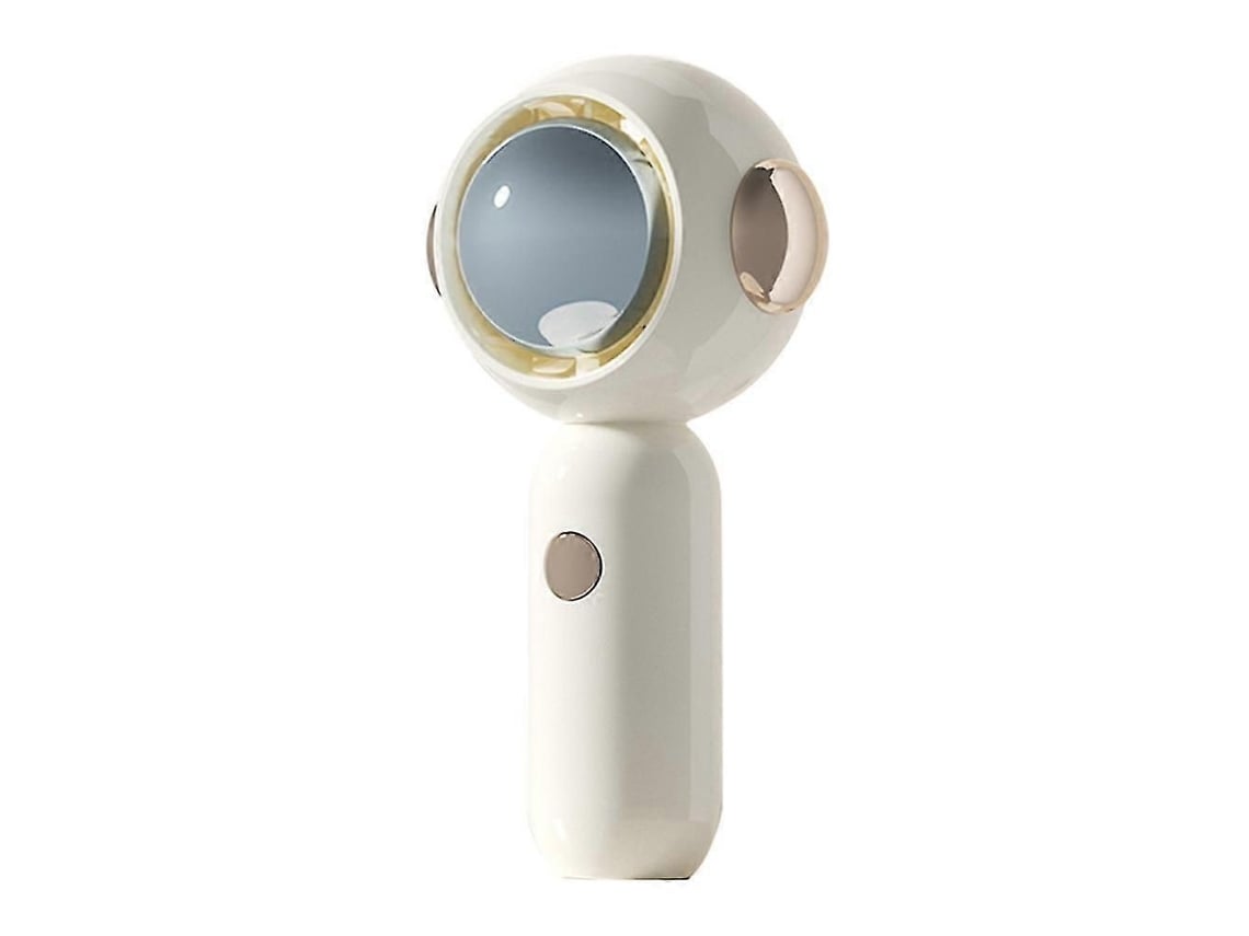 Bonito mini ventilador de bolsillo portátil recargable con forma de astronauta para niños y niñas.