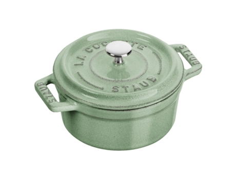 La Cocotte Mini cocotte 10 cm, redondo, Salvia, Hierro fundido STAUB