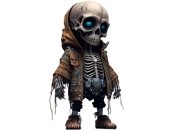 Estatua Decorativa De Calavera Conmemorativa Para El Hogar, Decoración De Halloween, Regalo Gótico Coleccionable