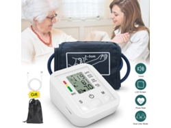 Monitor De Presión Arterial Automático Usb Para Brazo Con Voz En Inglés Y Almacenamiento De Datos Para Uso Doméstico.