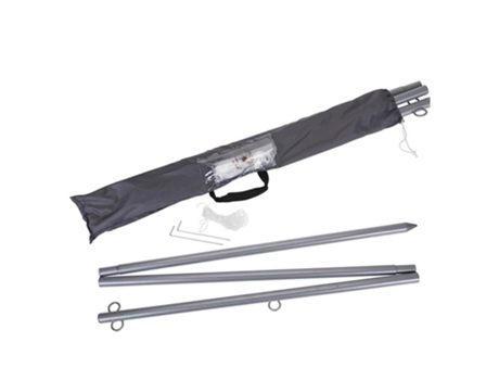 Mastil sombra con accesorios 220 cm