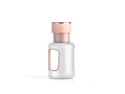 Exprimidor De Frutas Portátil Multifuncional Vaso Exprimidor De Gran Capacidad De 1600ml Con Pajita Rosa Cuich