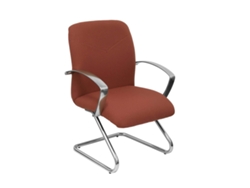 Silla de Confidente PYC Caudete Bali363 Marrón