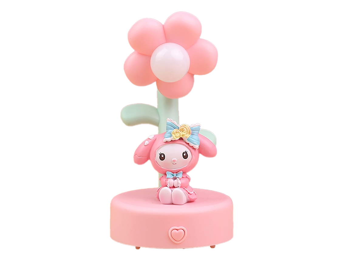 2026-luz Nocturna Bonita Multifuncional Resina Flor Cartoon Para Niños Bebés Y Toddlers Dormitorio B