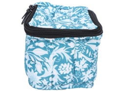 Estuche Portátil Para Esmaltes De Uñas Con 9 Compartimentos Organizador De Maquillaje Almacenamiento Bolsa