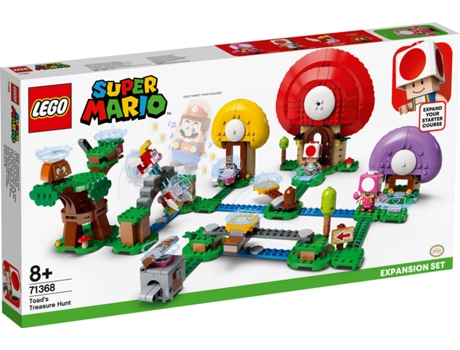 LEGO Super Mario: Búsqueda del Tesoro (Edad Mínima: ‍8 - 464 Piezas)