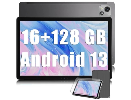Tablet BLACKVIEW Tab 13 Pro (10.1" - 16GB-128GB/SD 1TB - 7680mAh(18W)- 4G,WiFi - SIM Doble - Gris)