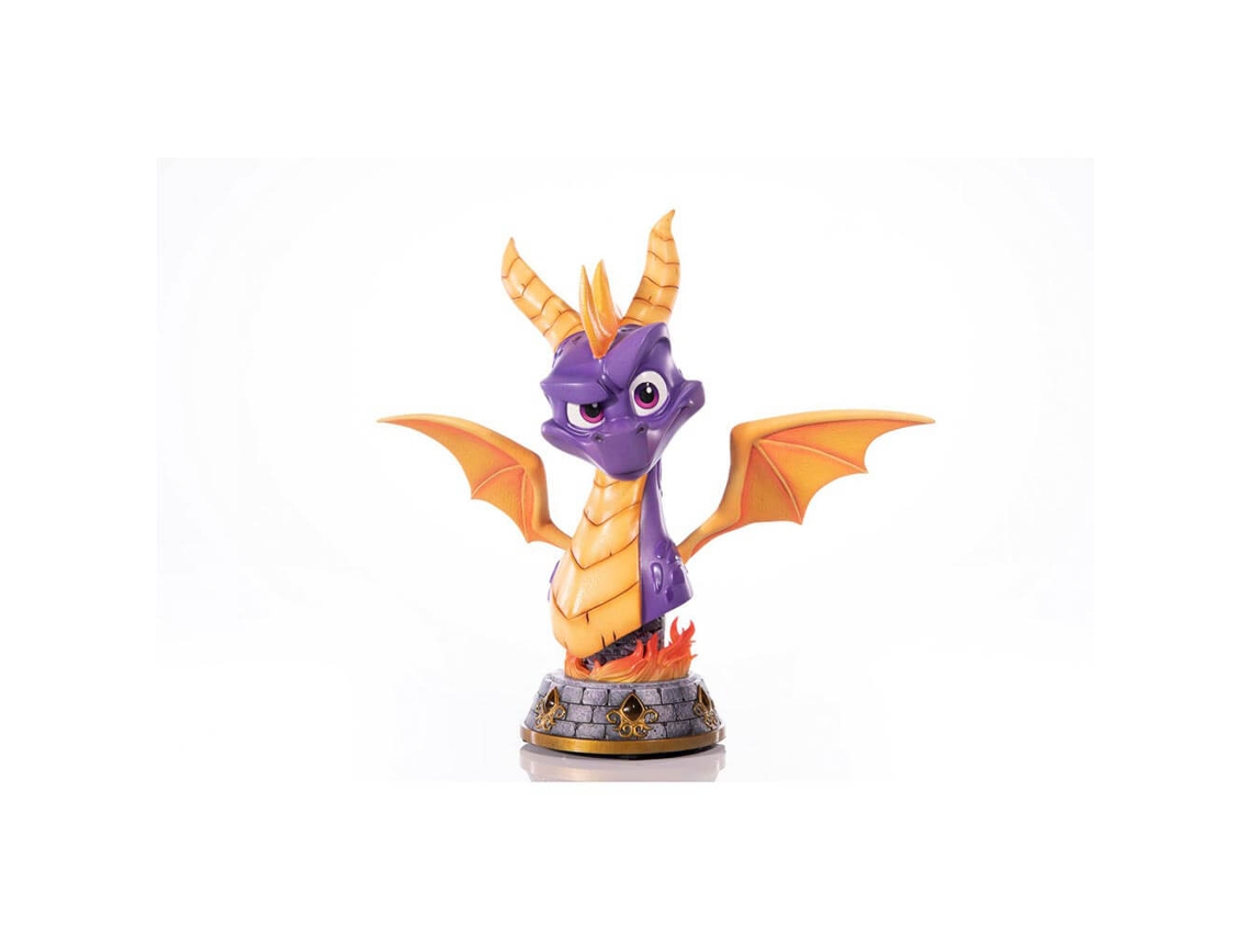 Figura Primeras 4 Figuras SPYRO EL DRAGON Busto Gran Escala Spyro