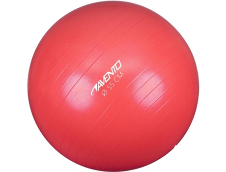 Avento Pelota de fitness/gimnasio 55 cm diámetro rosa