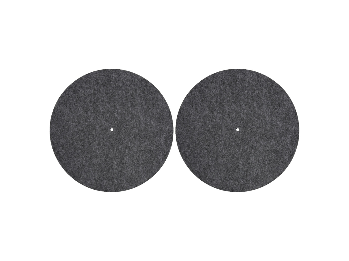 Alfombrilla Antiestática Para Tocadiscos De Vinilo, Reduce La Vibración, Almohadilla Suave, Alfombrilla Antideslizante (2 Unidades).