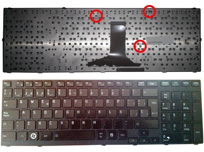 Teclado para Portátil Toshiba Satellite A660 A665