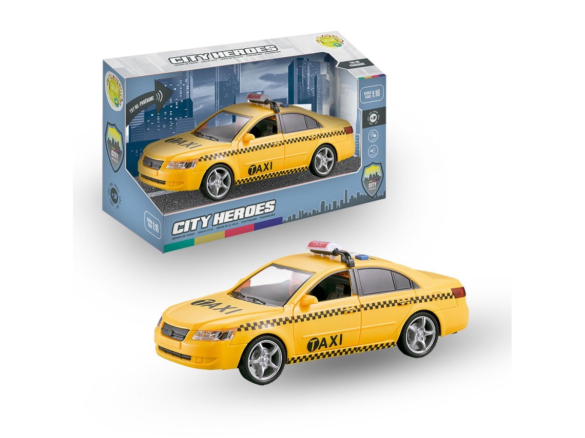 Coches TACHAN Com light and sound heroes city taxi