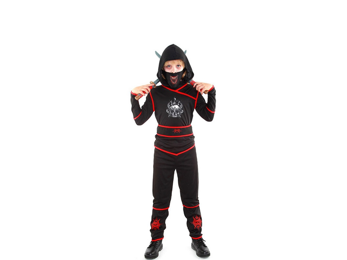 Disfraz de Niño PARTILANDIA muerte negra ninja (Tam.: 3-4 anos)