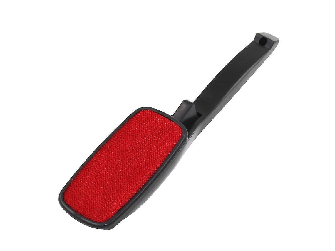 Herramienta rotativa de limpieza electrostática para eliminar pelo de mascotas, cabello humano y suciedad de ropa, muebles y asientos de coche (negra).