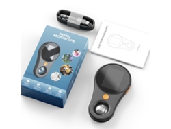 Microscópio Digital De Bolso 500x Para Crianças 1080p Com Luz Led Bateria Recarregável Presente Educativo Científico