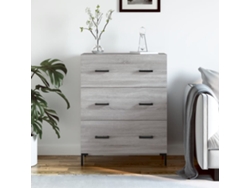 Lovely Home Aparador 69,5X34X90 Cm Derivados de Madera Gris Sonoma