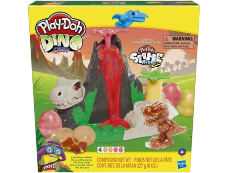 Juguete Didáctico PLAY-DOH Isla de lo Volcán (Edad Mínima: ‍4 Años - 30.5 x 8.1 x 33 cm)