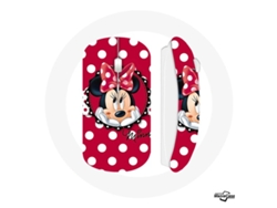 Ratón inalámbrico Minnie Mouse Cartoon Vermelho MANIACASE