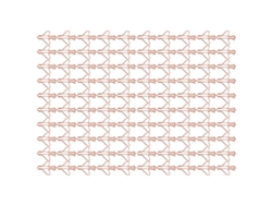 100 Clips De Papel Formados Electroplados Serie Oro Rosa Metálicos Portátiles Lindos Clips De Oficina Para Uso Diario Avión